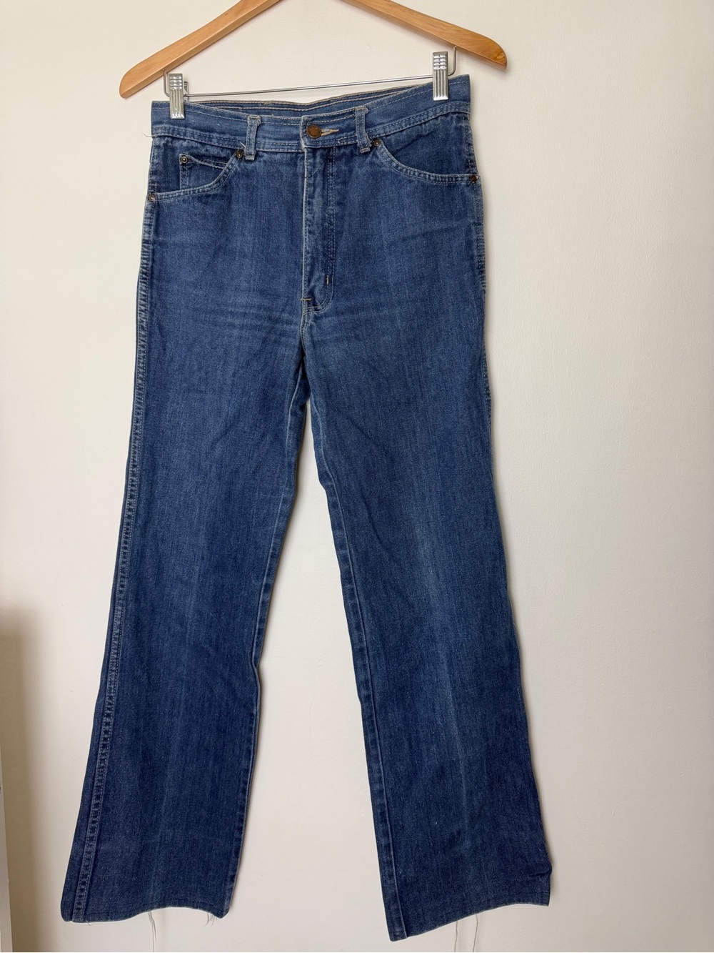 Vintage 1970s On-Time Primetime Blue Women's Jeans